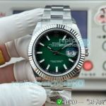 WKD Factory Swiss Replica Rolex Datejust II Gradient Green Dial 904L Steel Oyster Watch 